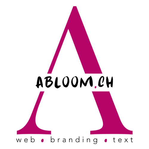 abloom | Webdesign, Branding, Text